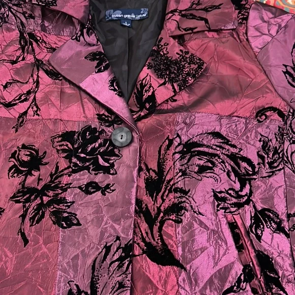Susan Graver Jacket Sz Large - Picture 13 of 14